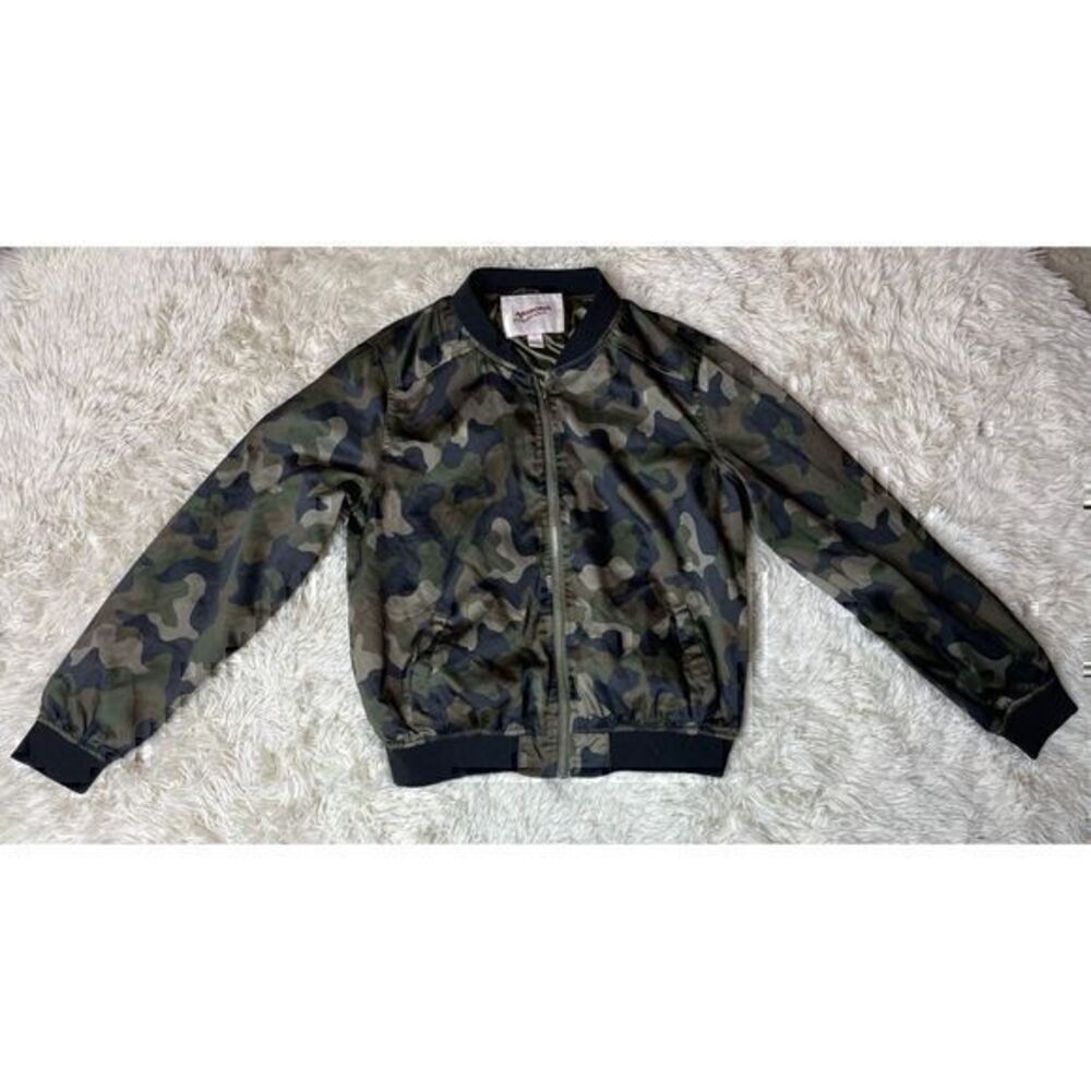 Camouflaged Women’s Bomber Jacket by Arizona Jeans Co Size Medium